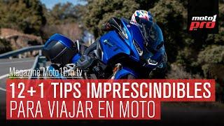 12 + 1 tips (o trucos) imprescindibles para viajar en moto