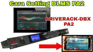 Drive Rack DBX PA2 | Setting & Review