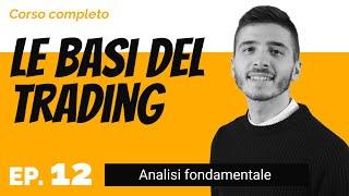 Le basi del trading | Analisi fondamentale