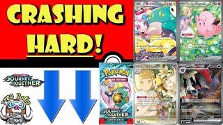 Journey Together Prices are Crashing Hard! REALLY Hard! (Pokemon TCG News)