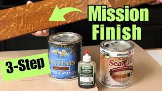 Mission Finish Transtint Dye, Shellac and General Finishes Gel Stain