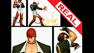 IORI USES KYO 'S FIRE  REAL SECRET ENDING  ( THE KING OF FIGHTERS ) KOF 96 TEAM SACRED TREASURES