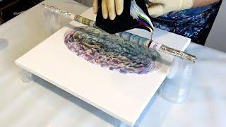 Fluid Art Magic: Mesmerizing Compilation of Wand Pours for Relaxation & Art Therapy 