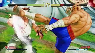 STREET FIGHTER V Sagat vs Ryu