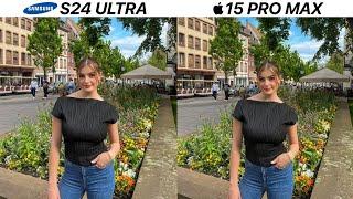 Samsung Galaxy S24 Ultra VS iPhone 15 Pro Max Camera Test Comparison