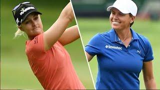 Golf South Africa | Lee-Anne Pace and Lydia Hall share early lead | South African Women's Open