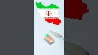 Iran flag clay colors mixing ideas#iran #clay #diy #colors #shorts #mix #viralshorts #art #drawing