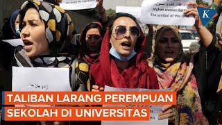 Perempuan Afghanistan Turun ke Jalan untuk Protes soal Larangan Berkuliah