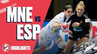 Highlights | Montenegro vs Spain | Main Round | Women's EHF EURO 2020