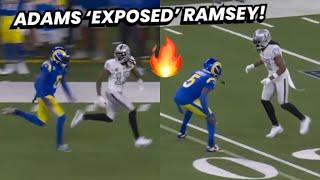 Davante Adams Vs Jalen Ramsey  FULL MATCHUP! (WR Vs CB) Raiders Vs Rams 2022 highlights