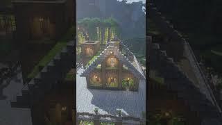 Minecraft - Medieval House  #minecraft #minecraftshorts