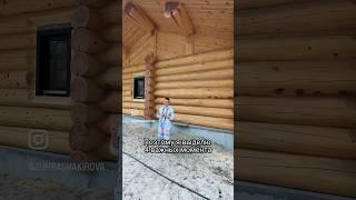 Натуральный оттенок-часть 2 #drevocraft #древокрафт #красивыедома #wood #баняизкедра #домизкедра