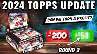 PROFIT CHALLENGE2024 TOPPS UPDATE JUMBO HOBBY BOX