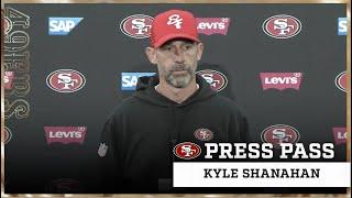 Kyle Shanahan Shares Final Injury Updates Ahead of #GBvsSF | 49ers