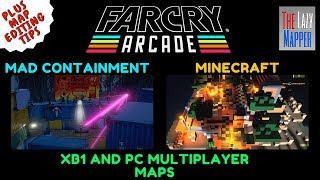 FAR CRY 5 ARCADE MAD CONTAINMENT on XB1/MINECRAFT on PC