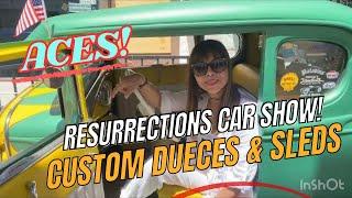 Aces Resurrections Car Show 2024: True Hot Rods & Kustoms @ Old World HB! #pctv