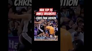 NBA Top 75 ankle breakers CP3 edition #nbaedits #trending #shorts #funny #basketball #foryou #viral