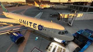 Microsoft Flight Simulator - Commercial Flight - United Airlines Flight Chicago  Denver