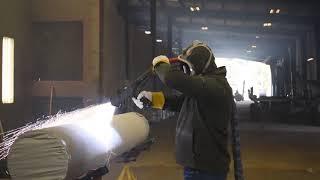 Aluminum thermal spraying process