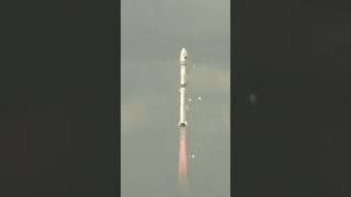 China Launches a rocket to space, loses tiles during launch