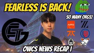 Fearless Comes Out of Retirement and Joins FTG! OWCS Midseason News Recap