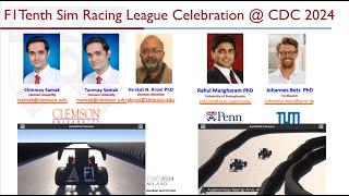 F1TENTH Sim Racing League Celebration @ CDC 2024