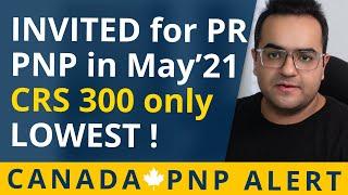 CRS 300 ONLY! 250 Invited for PR - Canada Immigration News, IRCC Updates, Canada Vlogs Express Entry