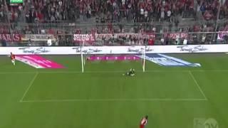 Bayern Munich 3 - 1 B. Moenchengladbach ~ 09 08 2013 All Goals (David Alaba Goal)