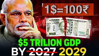 Indian RUPEE Killing Modi's $5 Trillion GDP Dream | Rupee vs Dollar | Rupee falling against dollar