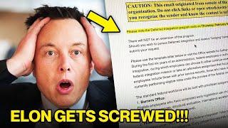 Email LEAKS as Elon Musk’s PLANS IMPLODE