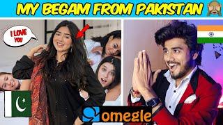 OMEGLE - My Begam From Pakistan | Omegle India | @Adrishyaa | India Vs Pakistan