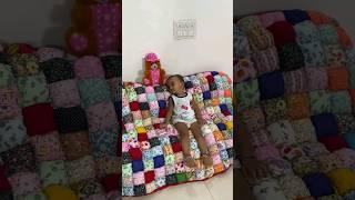 amazing puff quilt making #sofa #bedsheets #shorts #diy #unique