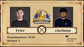 [RU] Tyler vs che0nsu | Hearthstone Grandmasters Season 2 (19 сентября 2020)