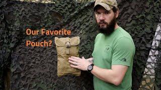 One of our FAVORITE pouches - USMC Hydration Pouch, Coyote Brown