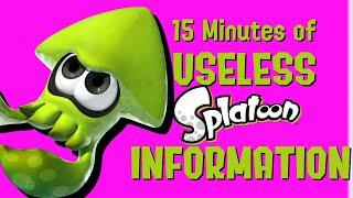 15 Minutes Of Useless Splatoon information