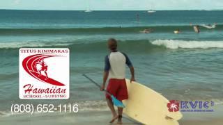 Hanalei Surf School - Titus Kinimaka School of Surfing - KVIC-TV, myKauai.com [Activity]