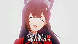 momen kepergian amagi  || jedag jedug anime