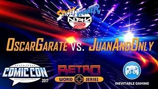 SFA2 (PS2) - Oscar Garate (Ryu) vs. The Juan and Only (ChunLi) - STxCC