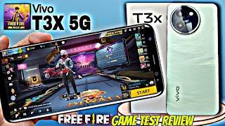 Vivo T3x 5g free fire Test  Vivo T3x 5g Free fire Gaming Gameplay Review #bestsmartphone