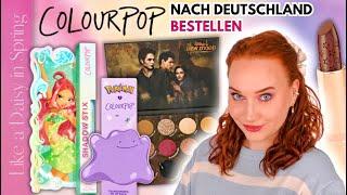 Colourpop EINFACH nach Deutschland bestellen: Kosten, Zoll, Steuern | + Haul  | LikeADaisyInSpring