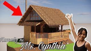 KAMALIG NI MS  CYNTHIA | NIPA HUT | 3D CONSTRUCTION ANIMATION