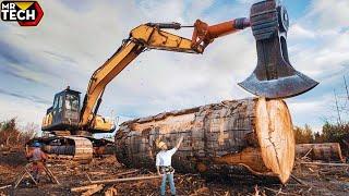 Extreme Dangerous Fastest Big Chainsaw Cutting Tree Machines | Biggest Heavy Equipment Machines #7