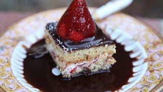 Strawberry Chocolate Cake Recipe - Heghineh Cooking Show