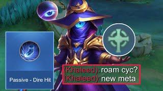 NEW CYCLOPS ROAM IN SOLO RANK!(please try) - Mobile Legends