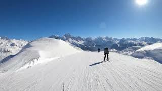 Piste Bozelet Blue   La plagne/Paradiseski Champagny area