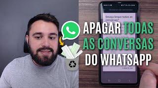 COMO APAGAR TODAS AS CONVERSAS DO WHATSAPP DE UMA SÓ VEZ