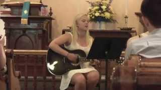 Julia Bowman singing Amazing Grace