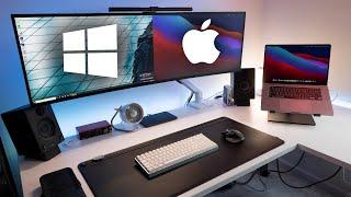 How I connected my Mac and PC to ONE monitor with ONE Keyboard and Mouse!