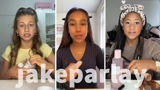 Makeup Tutorial Tiktok Compilation - GRWM  ( Get Ready With Me ) ️(Skincare, Makeup, Outfits) 764