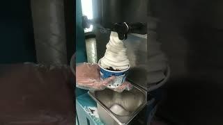 Soft Swirl Mound  Vanila Brownie converture Delicious ic cream  (Making by Abdullah)